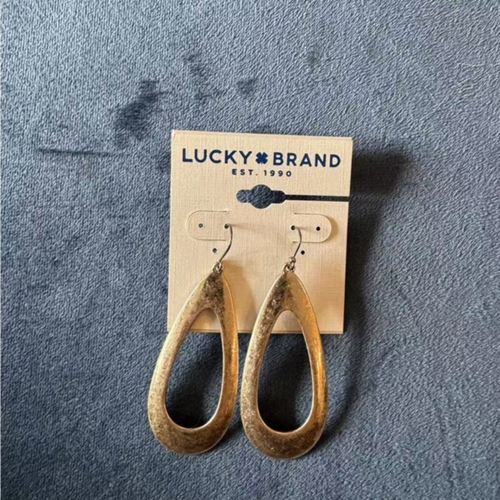 Brand new Lucky Brand Hoop Earrings